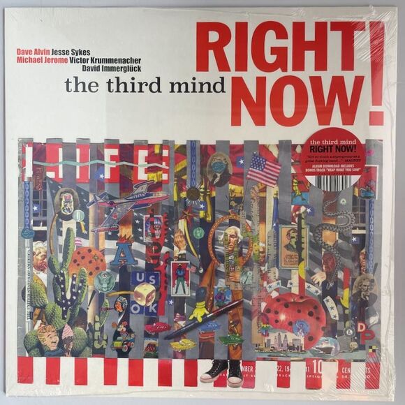 The Third Mind – Right Now! – Vinyl, LP, Yep Roc Records, 2025 NEW Psych Rock - Picture 1 of 3